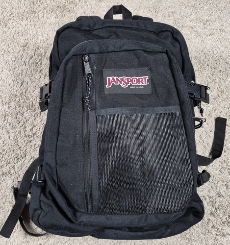 Vintage jansport black 90s - vintage,