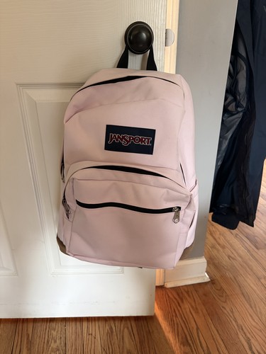 Jansport backpack baby pink - backpack,