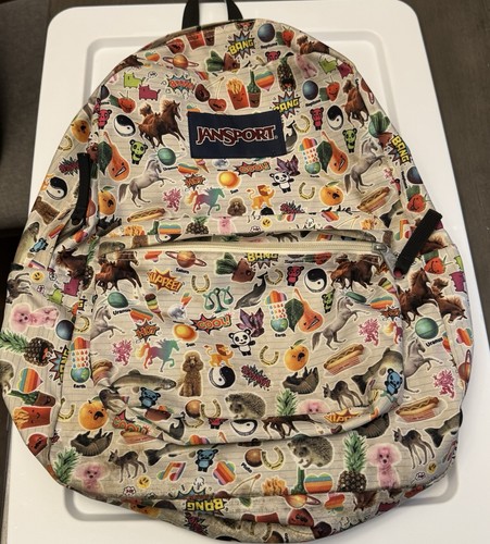 Jansport backpack with - backpack,