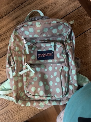Jansport gray mint polka - gray/mint, dot