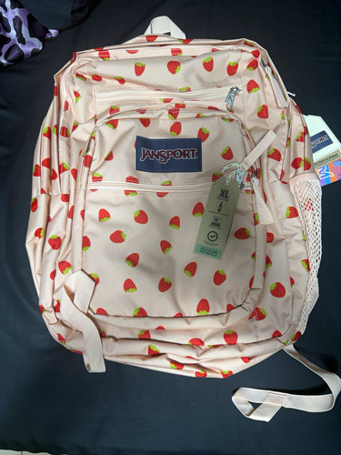 Jansport pink strawberry - pink,