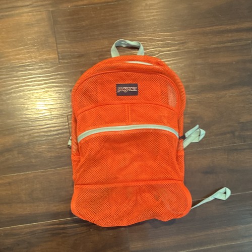 Jansport orange gray mesh - jansport,
