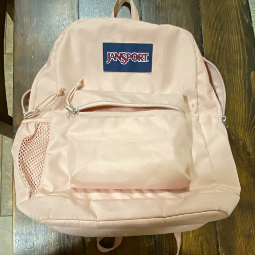 Jansport pink solid polyester - pink,